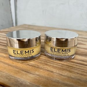 Lot of 2 Elemis Pro-Collagen Cleansing Balms travel size